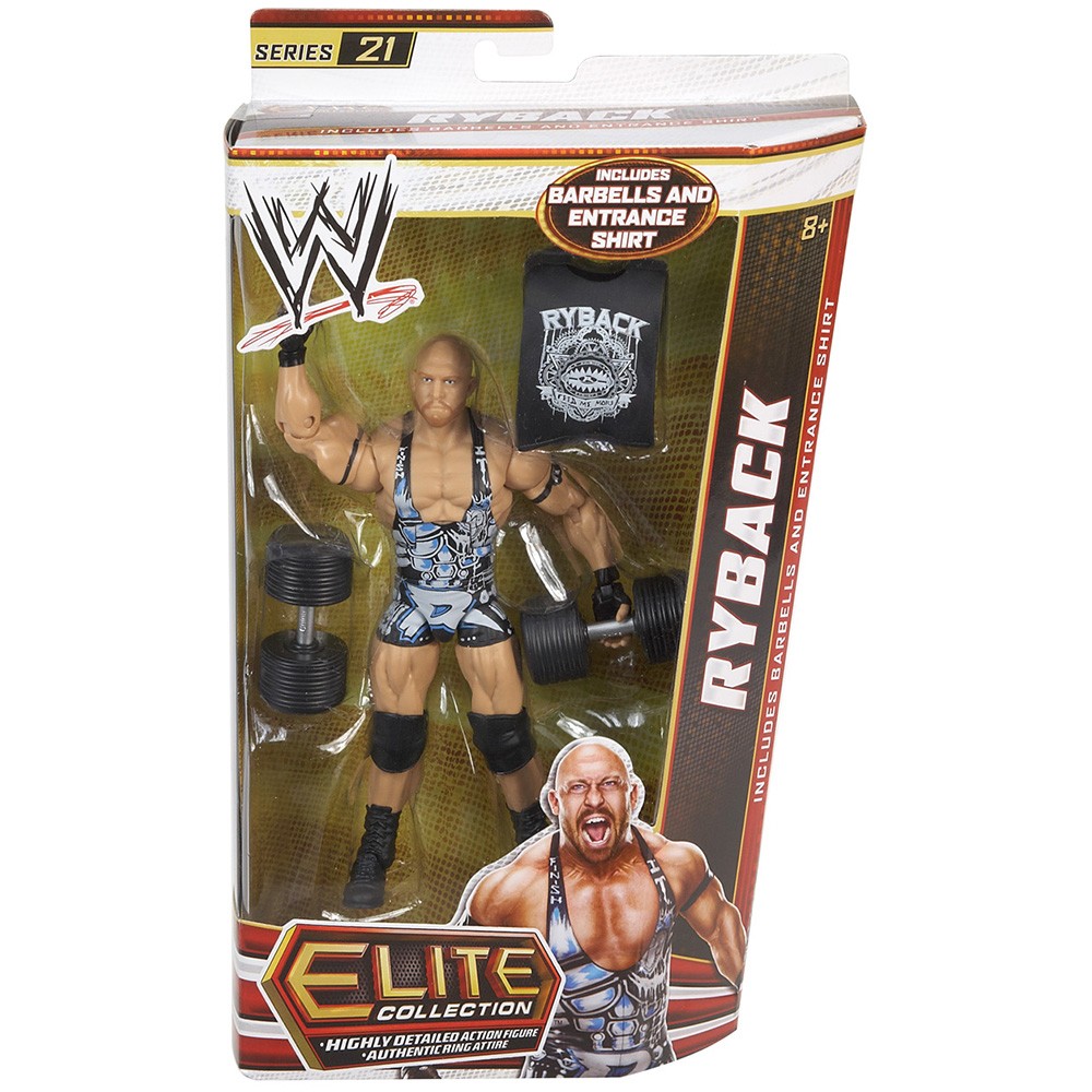 RYBACK WWE Mattel Elite Series 21 (Super Hot) FREE SHIPPING