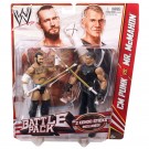 CM Punk & Vince McMahon WWE Mattel Battle pack w/Kendo Sticks (FREE SHIPPING)
