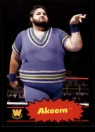AKEEN 2012 WWE Topps Heritage BLACK Version Card (FREE SHIPPING)