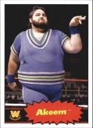 AKEEM 2012 WWE Topps Heritage Card (FREE SHIPPING)