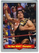 ANDRE THE GIANT 2012 WWE Topps Heritage "Andre Tribute Insert Card" SILVER VERSION (Only 85 made) FREE SHIPPING