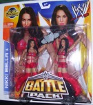 BELLA TWINS WWE Mattel Battle Pack Nikki & Brie (VERY RARE) Free Shipping