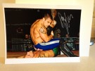 Davey Richards Signed Color Photo (100% Authentic) Comes w/Certificate of Authenticity