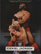 EZEKIEL JACKSON 2010 WWE Topps Platinum Card w/ FREE SHIPPING