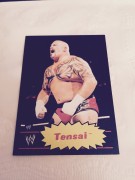TENSAI 2012 WWE Topps Heritage "Black Version" Card #39 (FREE SHIPPING)
