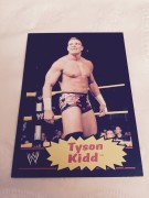 TYSON KISS 2012 WWE Topps Heritage "Black Version" Card #41 (FREE SHIPPING)