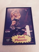 BETH PHOENIX 2012 WWE Topps Heritage "Black Version" Card #5 (FREE SHIPPING)