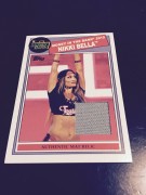 NIKKI BELLA 2015 WWE "Money in The Bank" Authentic Event Used Relic Card (FREE SHIPPING)