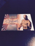 CHRISTOPHER DANIELS 2010 TNA "New Era" Authentic SIGNED Card (FREE SHIPPING)
