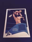 CHRISTIAN 2014 WWE Topps Event Worn Shirt Card (FREE SHIPPING)