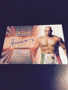 HERNANDEZ 2010 TNA "New Era" Authentic SIGNED Card (FREE SHIPPING)