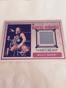 BILLY GUNN 2014 WWE Topps Chrome "Royal Rumble" Authentic Mat Relic Card (FREE SHIPPING)