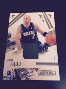 JASON KIDD 2009-10 Panini Rookies & Stars Authentic Game Worn Jersey Card #198/250 (FREE SHIPPING)