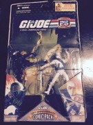 G.I. Joe 25th. Anniversary Comic Book 2-pack Action Figure Set (Snake Eyes & Storm Shadow) FREE SHIPPING