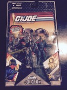G.I. Joe 25th. Anniversary Comic Book 2-pack Action Figure Set (Iron Grenadier & Destro) FREE SHIPPING