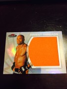 Anderson Silva 2012 UFC Finest JUMBO Threads Relic Card (FREE SHIPPING)