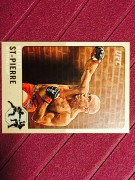 Georges St-Pierre 2011 Fleer UFC Card (FREE SHIPPING)