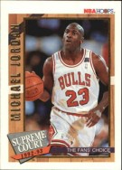 MICHAEL JORDAN 1992-93 Hoops "Supreme Court" Insert Card (FREE SHIPPING)