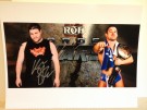 Kevin Steen & Davey Richards Signed Color Photo (100% Authentic) Comes w/Certificate of Authenticity