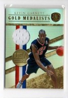 KEVIN GARNETT 2010-11 Panini Gold Standard "Gold Medalist" Authentic Game Used Relic Card #'ed 267/299 (FREE SHIPPING)