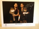 Matt Hardy Signed Color Photo w/Belts (100% Authentic) Comes w/Certificate of Authenticity