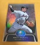 MATT HARVEY Bowman Platinum ROOKIE card (FREE SHIPPING)