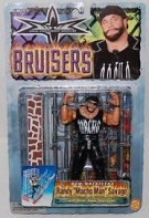 Randy "Macho Man" Savage WCW Bruisers Action Figure (VERY RARE) Free Shipping