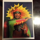 Ricky "The Dragon" Steamboat Authentic Signed 8x10 Color Photo (Comes w/ Certificate of Authenticity)