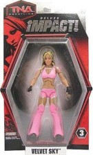 Velvet Sky TNA Deluxe Impact Series 3 (Rookie Action Figure)