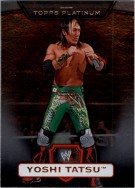 YOSHI TATSU 2010 WWE Topps Platinum Card w/ FREE SHIPPING