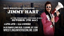 Meet WWE Hall of Famer JIMMY HART on October 7th. from 12-2pm COMBO TICKET